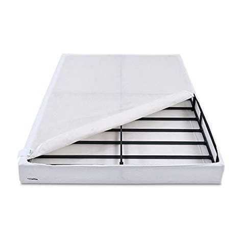 amazon prime queen metal box spring base mattress foundation|Amazon Basics Mattress Foundation, Smart Box Spring, Tool .